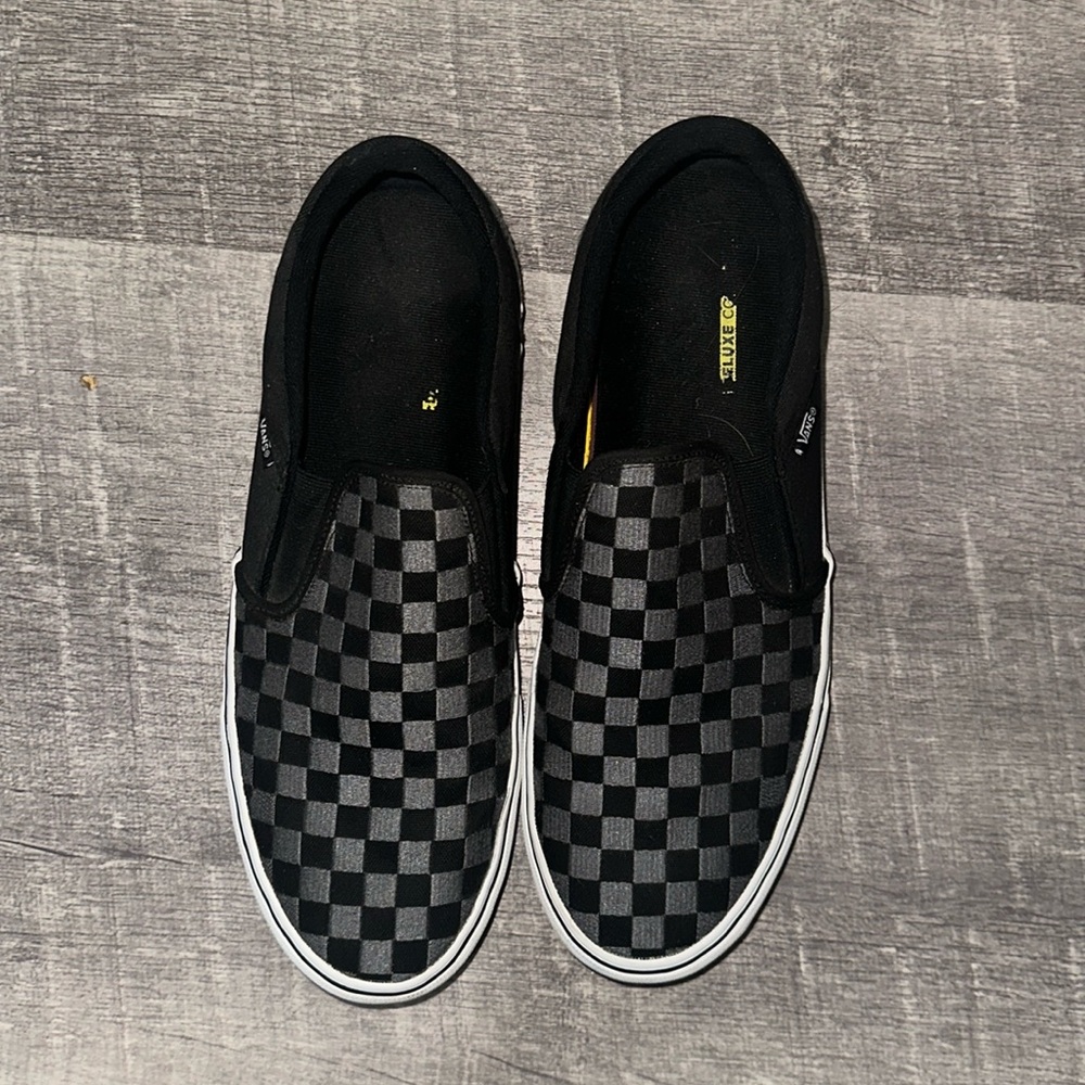 Checkered Vans